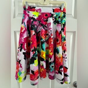 Vibrant Floral Skirt from Silver Icing
